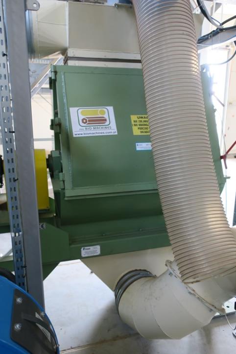 Machines from the biofuel production plant<br>
-3